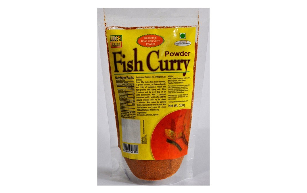 Jude's Fish Curry Powder    Pack  100 grams